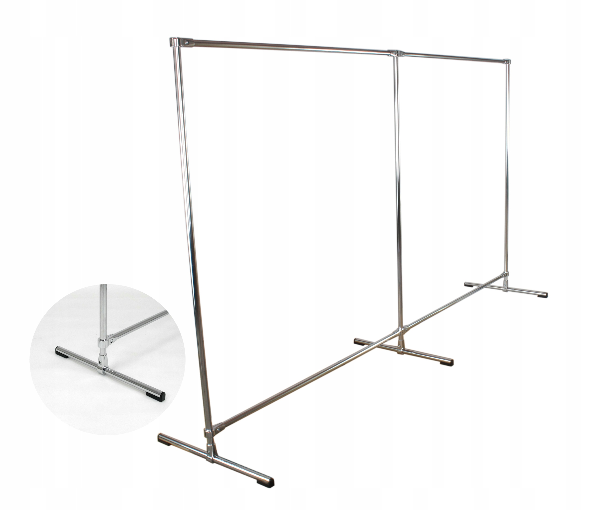 

Wieszak Stojący 1,5M Metalowy na ubrania Garderoba