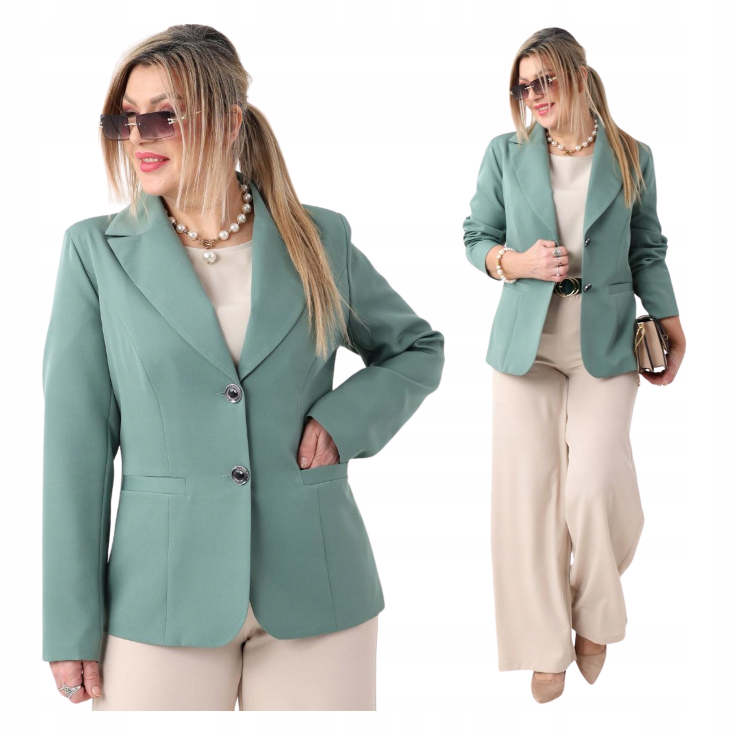 Marynarka damska klasyczna żakiet Polski Producent duże rozmiary