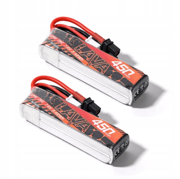 Lipol Hv BetaFPV Lava 4S 15.2V 450mAh 75C (2 kusy)