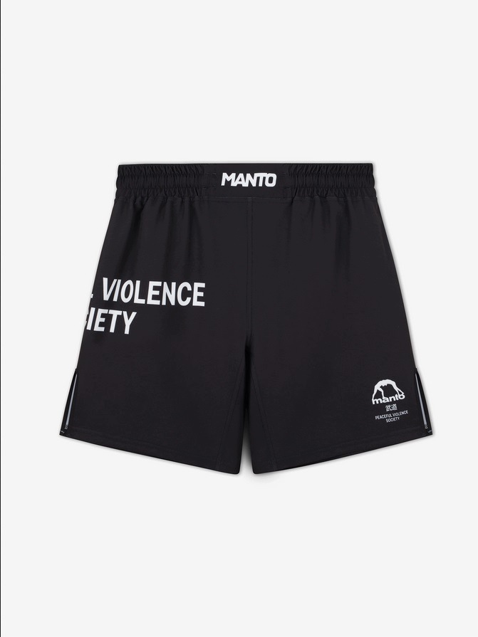 Manto Spodenki Mma sporty walki Society czarne S