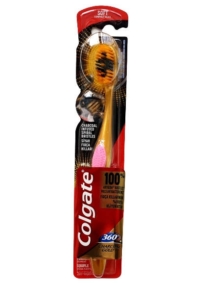 

Colgate 360 Optic Charcoal Gold szczoteczka Soft