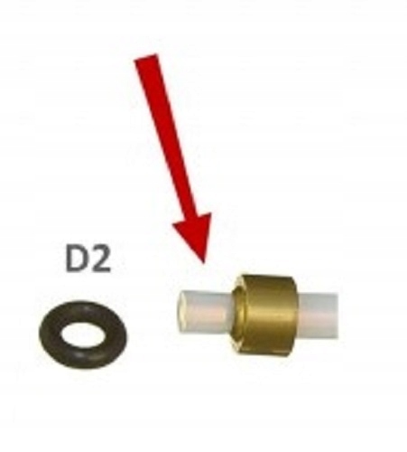 4x o-ring dla złącza DeLonghi 6mm Kod producenta D16+D2
