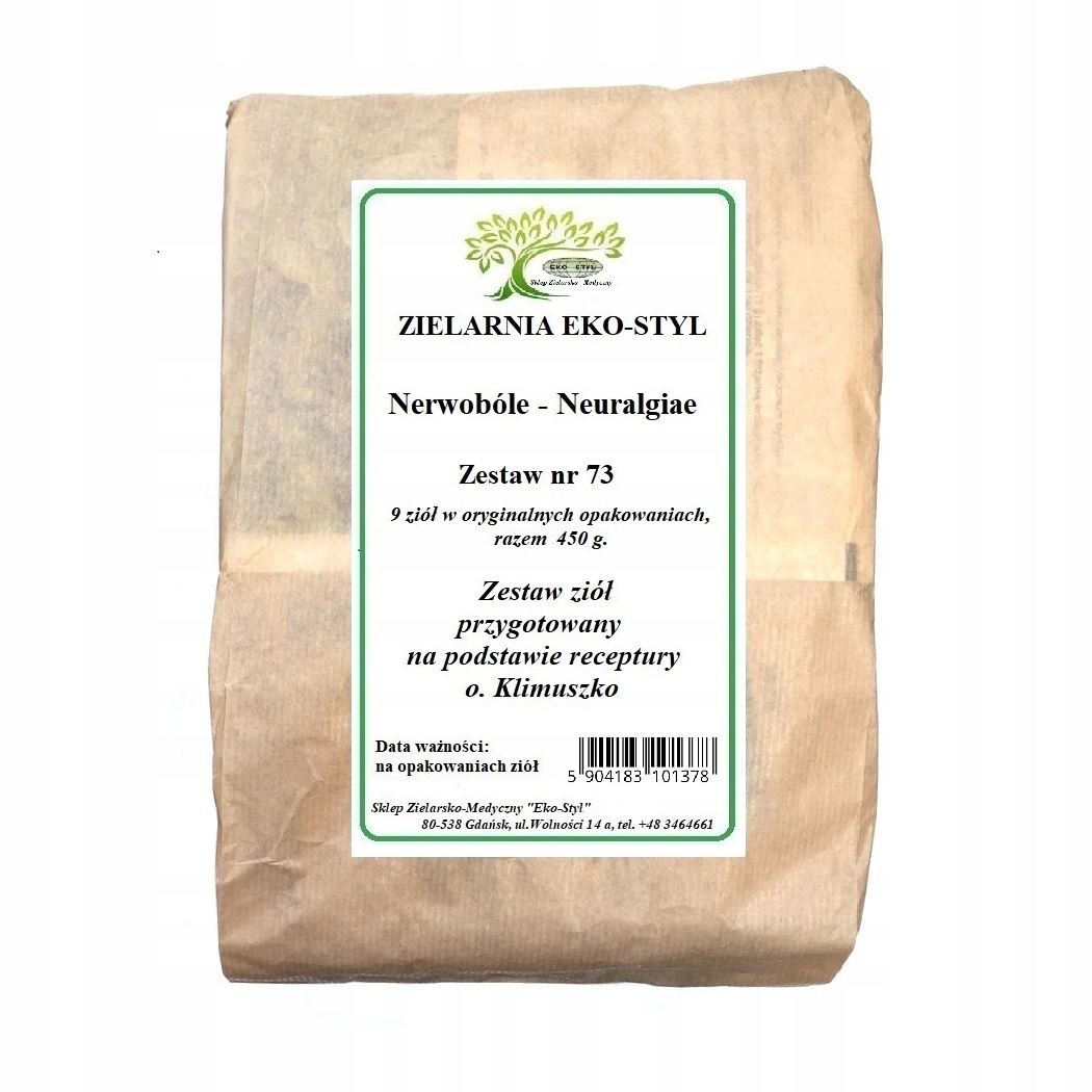 Nerwobóle /nr 73-Zioła Eko-Styl/wg O.Klimuszko