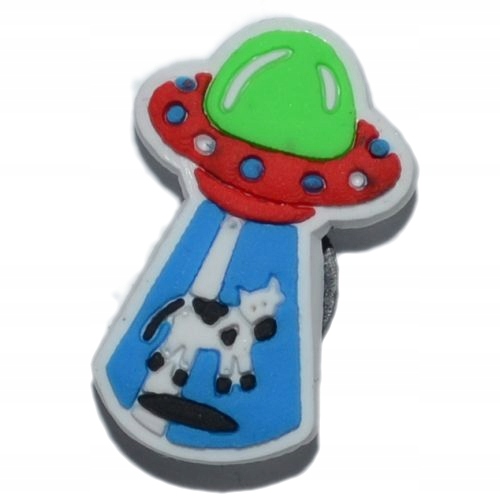 

Kosmos - Przypinka do Crocs - Ufo krowa - 3898
