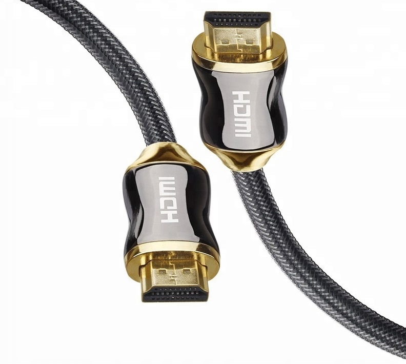 AGOG X-M200 KABEL PRZEWÓD HDMI 2.0 4K MIEDŹ ARC HDR 3D ETHERNET GOLD 1m