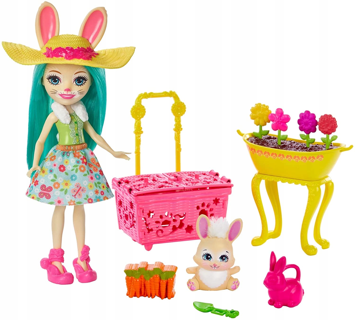 

Enchantimals Fluffy Bunny Wiosenne Króliczki GJX33
