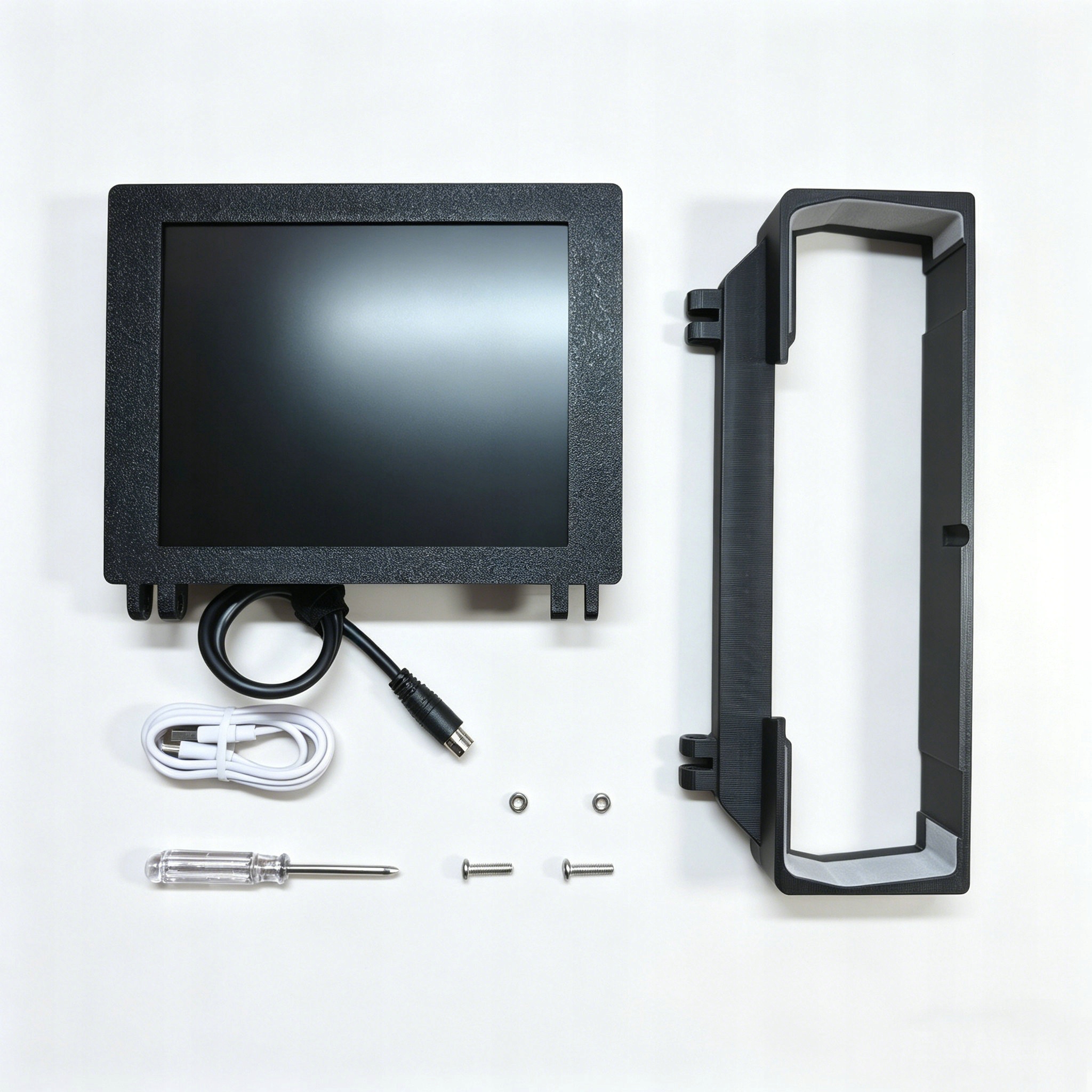 8 cali LCD do SEGA Saturn, składany wyświetlacz Plug &Play zasilanie Type-C