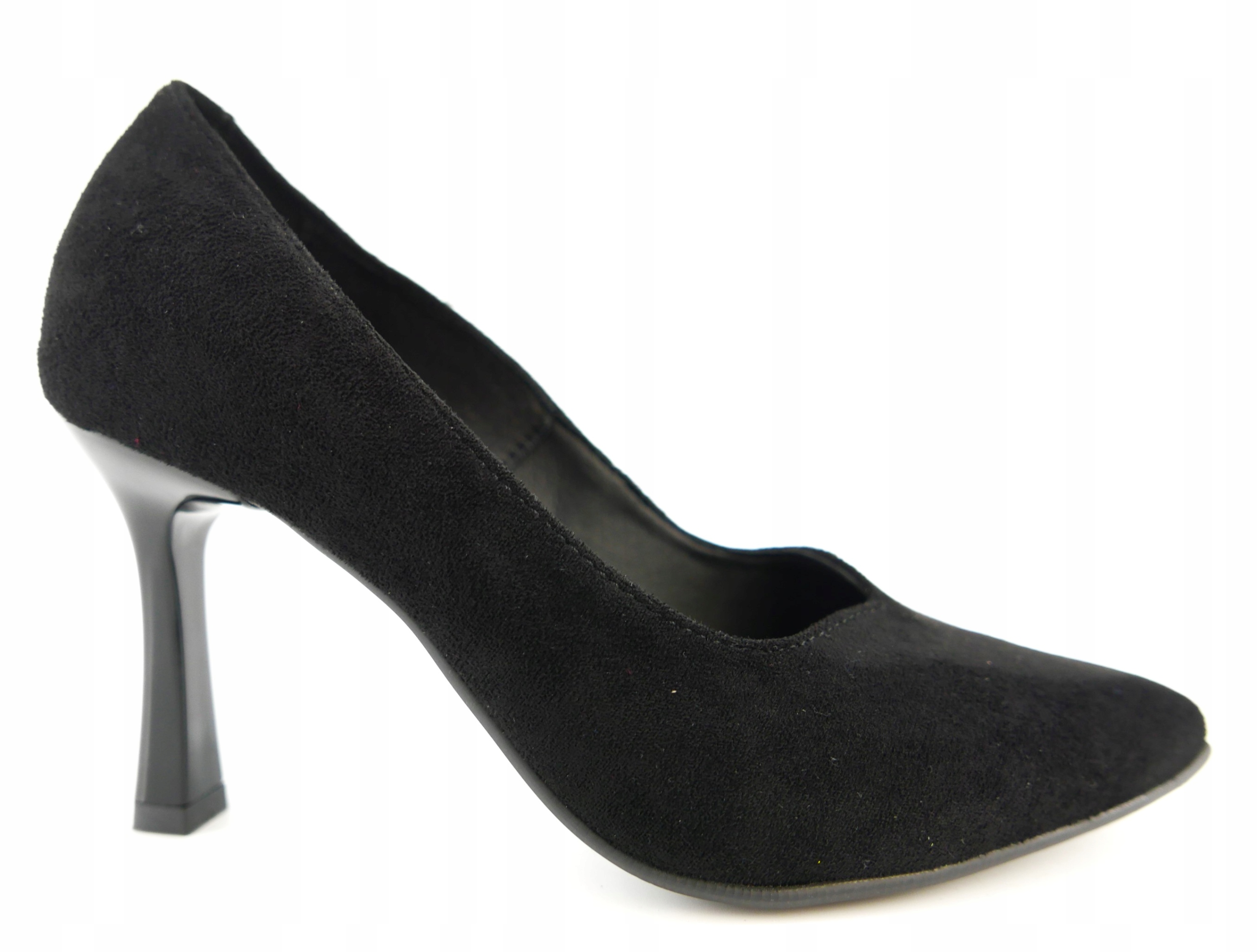 Marko But Polské Lodičky Podpatky Černé R39