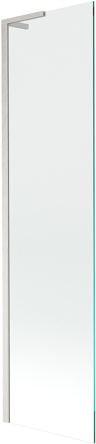 Mexen Next L vanová zástěna 1-křídlová 50 x 150 cm, transparentní, kartáčov