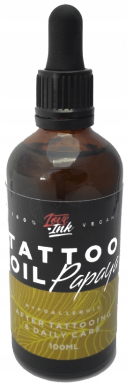 

Olejek do tatuażu Loveink Tattoo Oil Papaya 100 ml