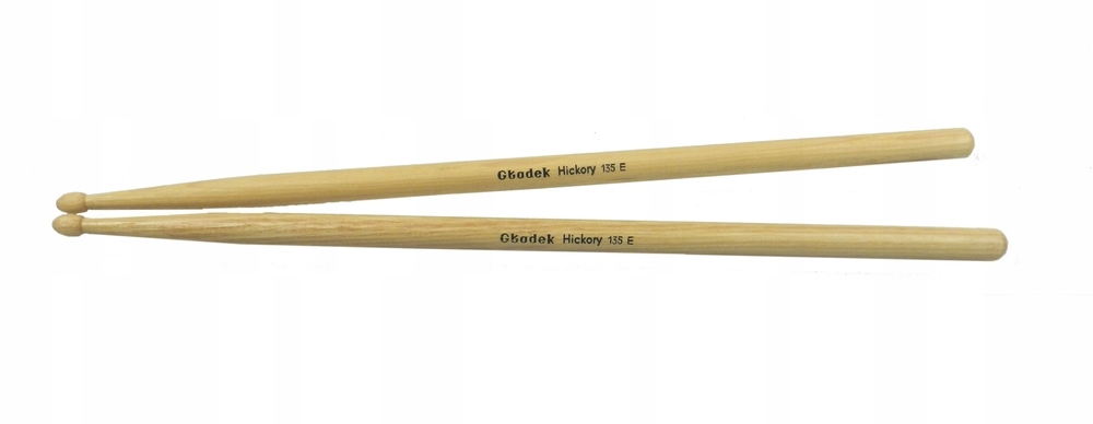 PAŁKI PERKUSYJNE GŁADEK 135E HICKORY