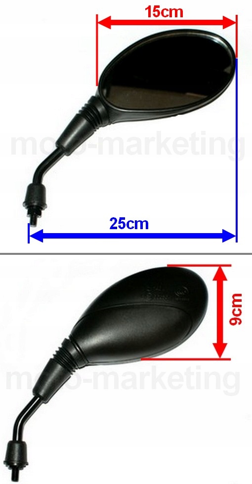 LUSTERKA LUSTERKO PARA YAMAHA NEOS NEO'S AXIS 50 Producent inny