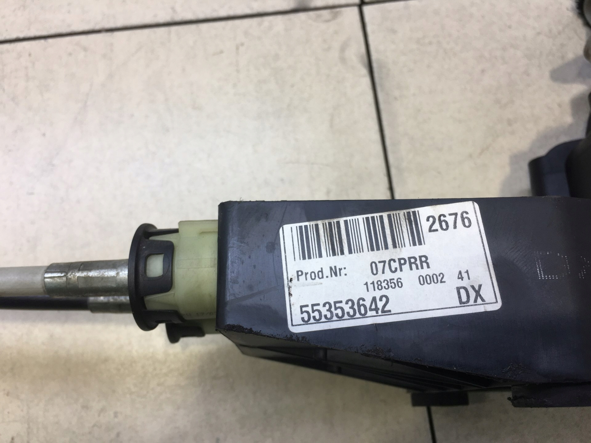 Mecanisme levier vitesse Engrenage Câble SIGNUM 3.0 CDTI 55353642 6 B