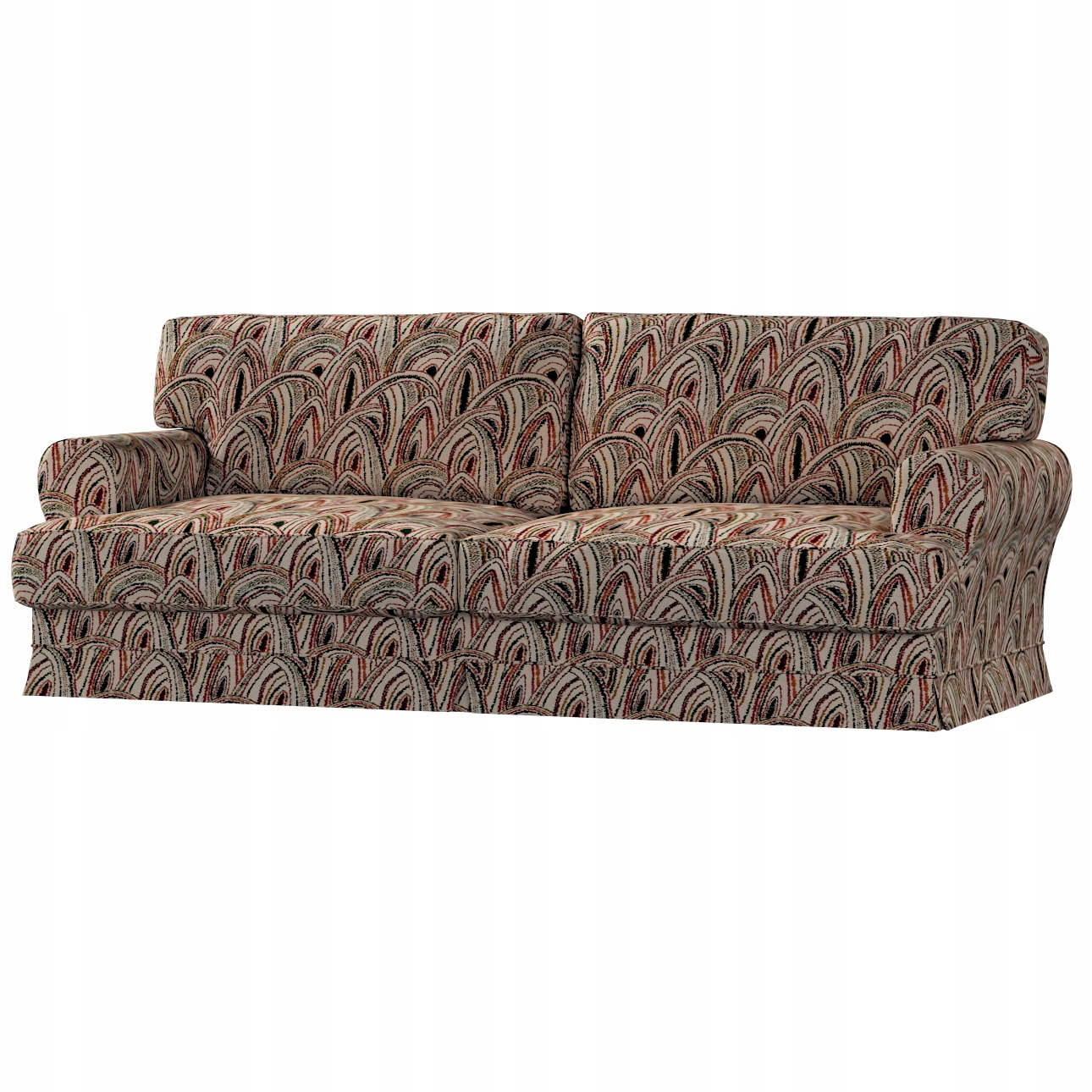 Poťah na rozkladaciu pohovku Ikea Ekeskog, zelený