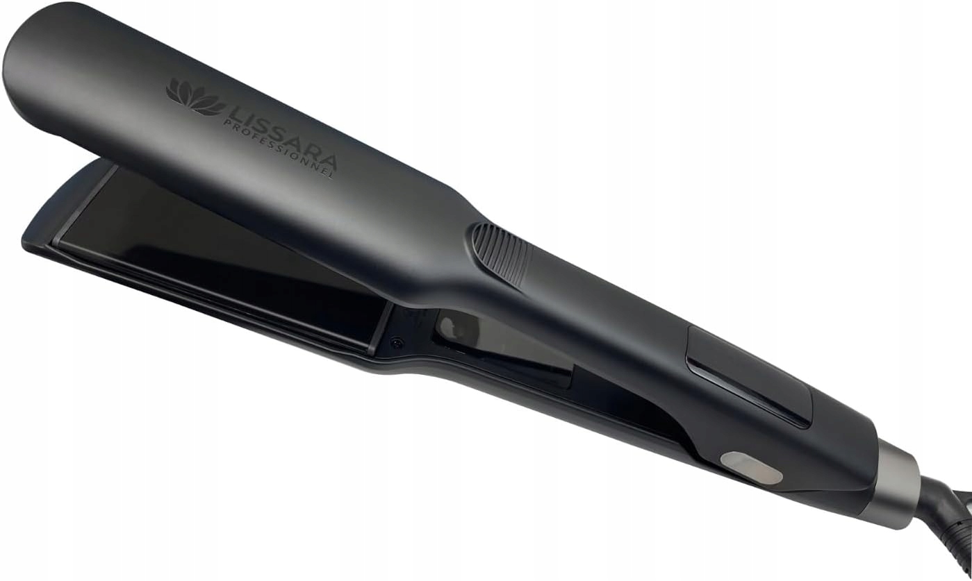 Lissara Profesionální žehlička na vlasy, velké desky z nanotitanu, 230 °C, vyhlazování