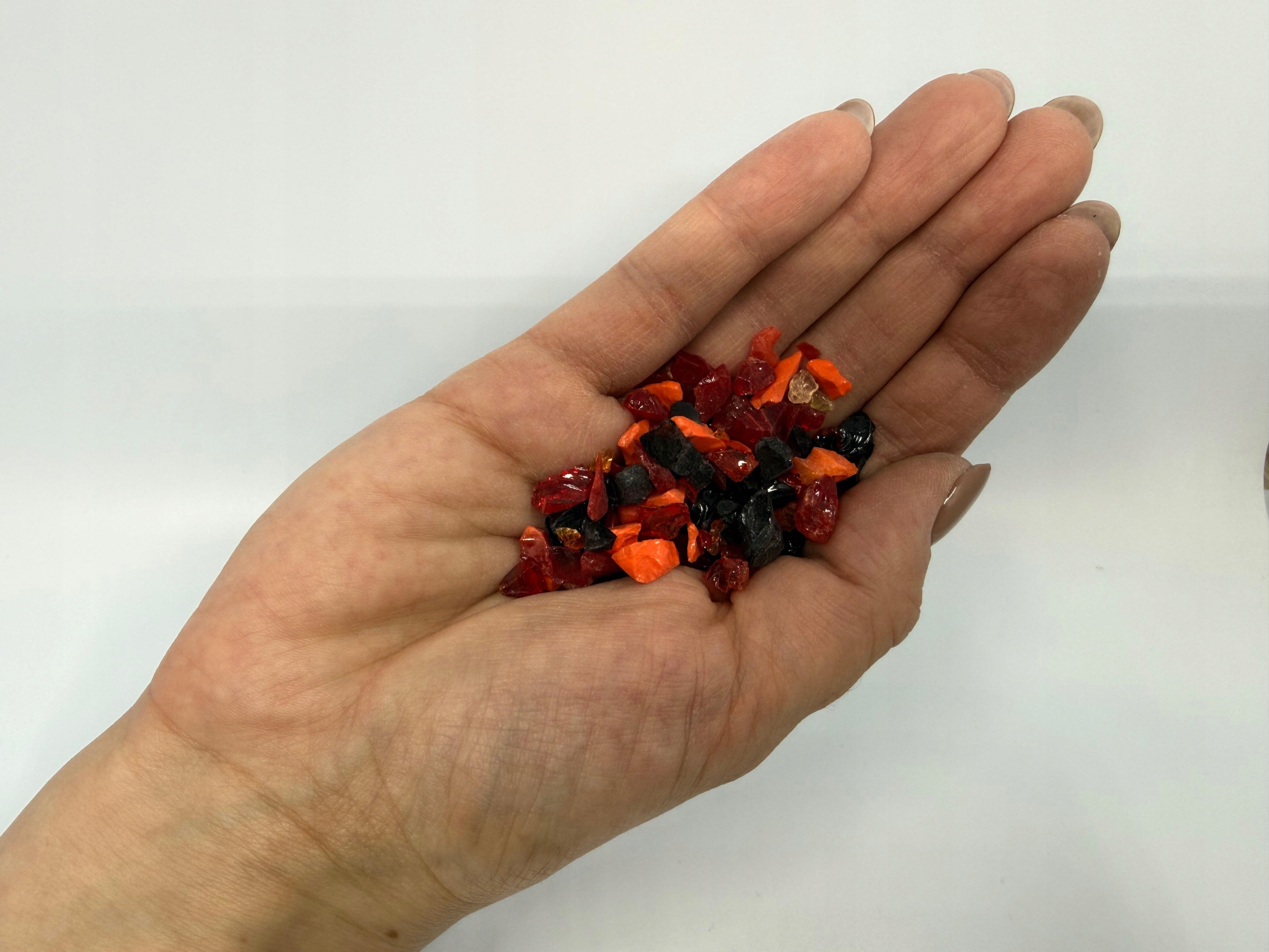 Dekoratívna sklenená krupica Garden Grit mix farieb (91) 10 kg