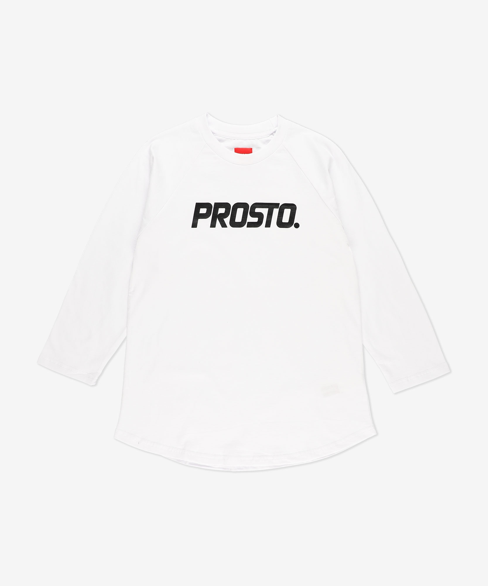 

Damska biała bluzka Prosto Longsleeve Bazik