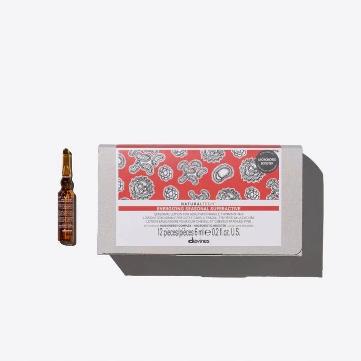 Davines NaturalTech Energizing 12x6 ml Ampulky proti vypadávání vlasů