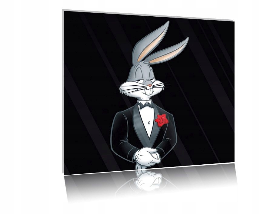 

Obraz szklany na szkle Królik Bugs 01 50x50