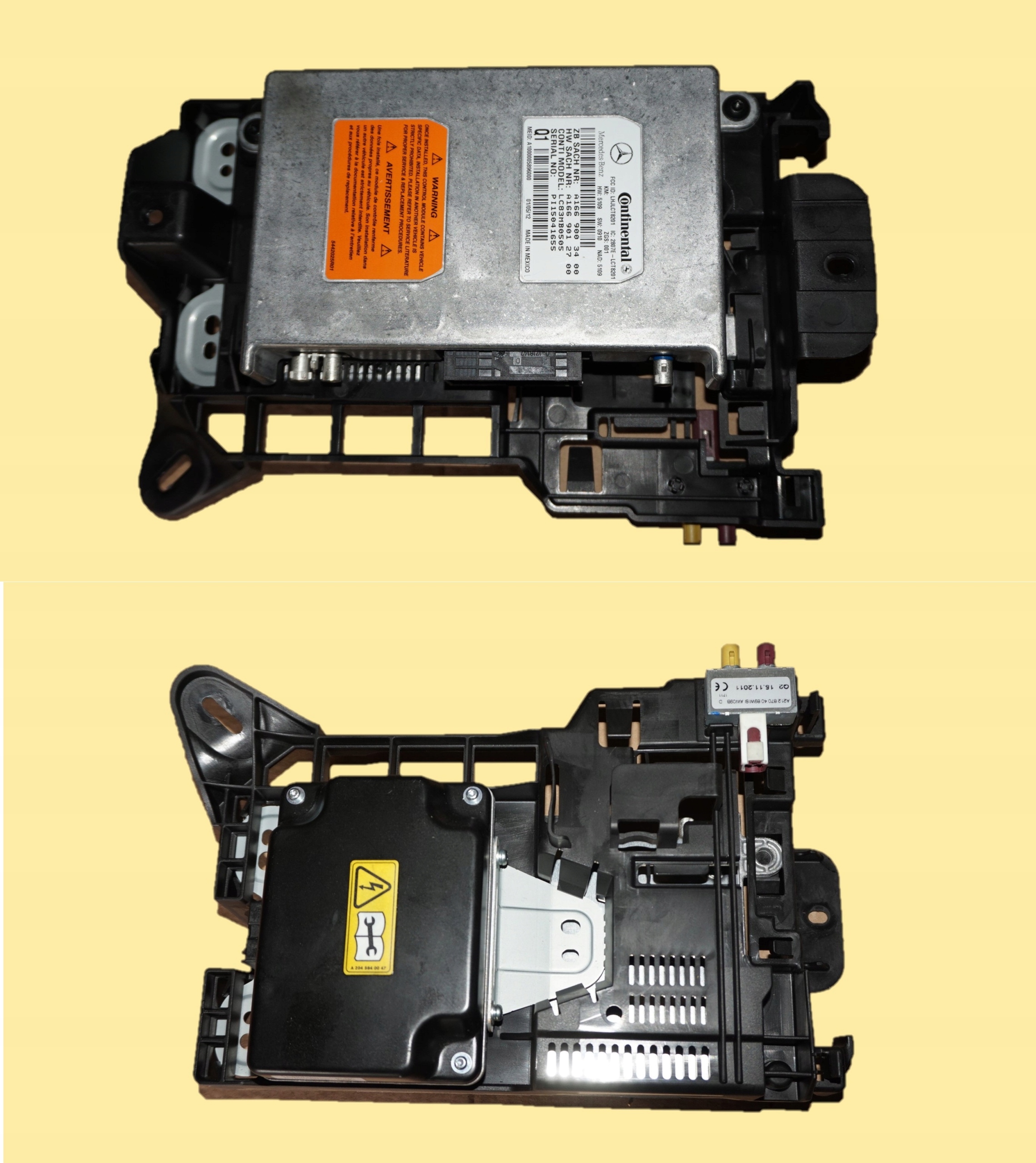 module control unit MERCEDES ML W166 A1669003400