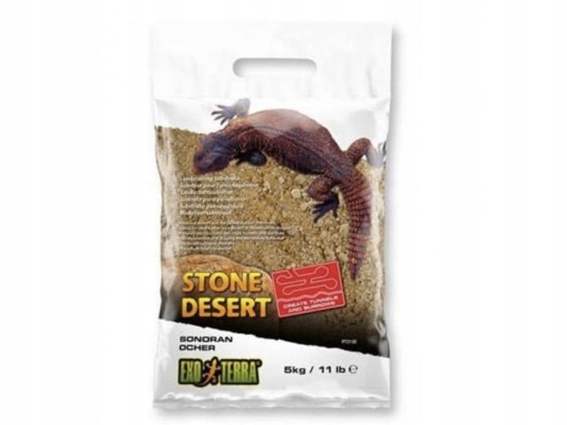Levně Substrát Stone Desert 5 kg poušť okrová