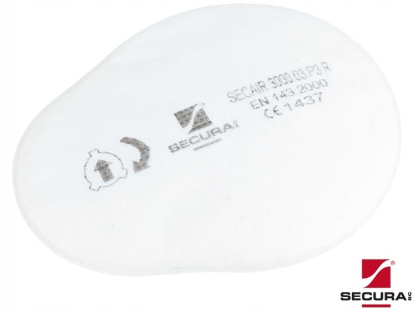 Maska SECURA 3100 CHEM opryski/ lakiery + 2 FILTRY Model 3100-CHEM