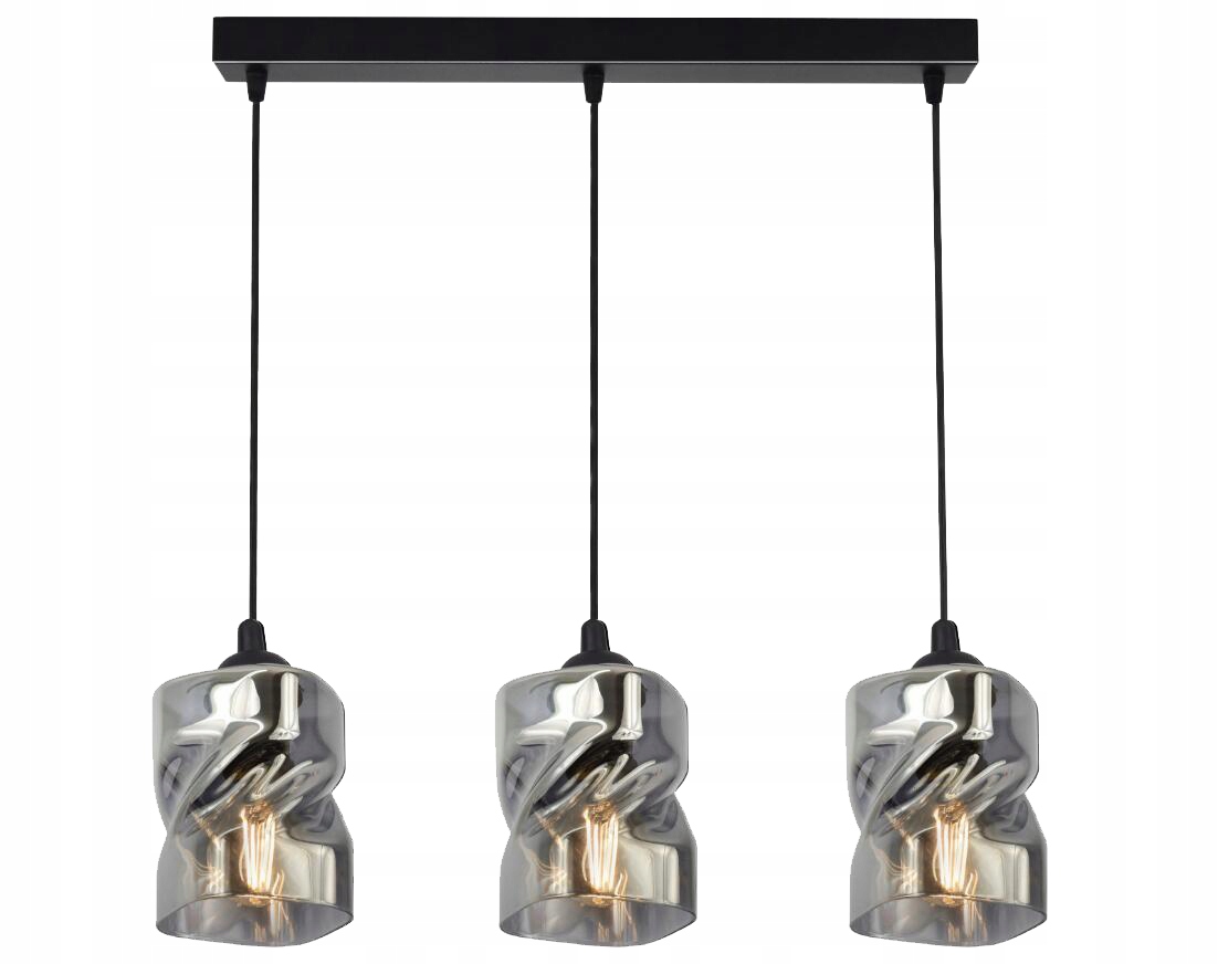 Závesné svietidlo dymová lišta 3XE27 Felis Candellux