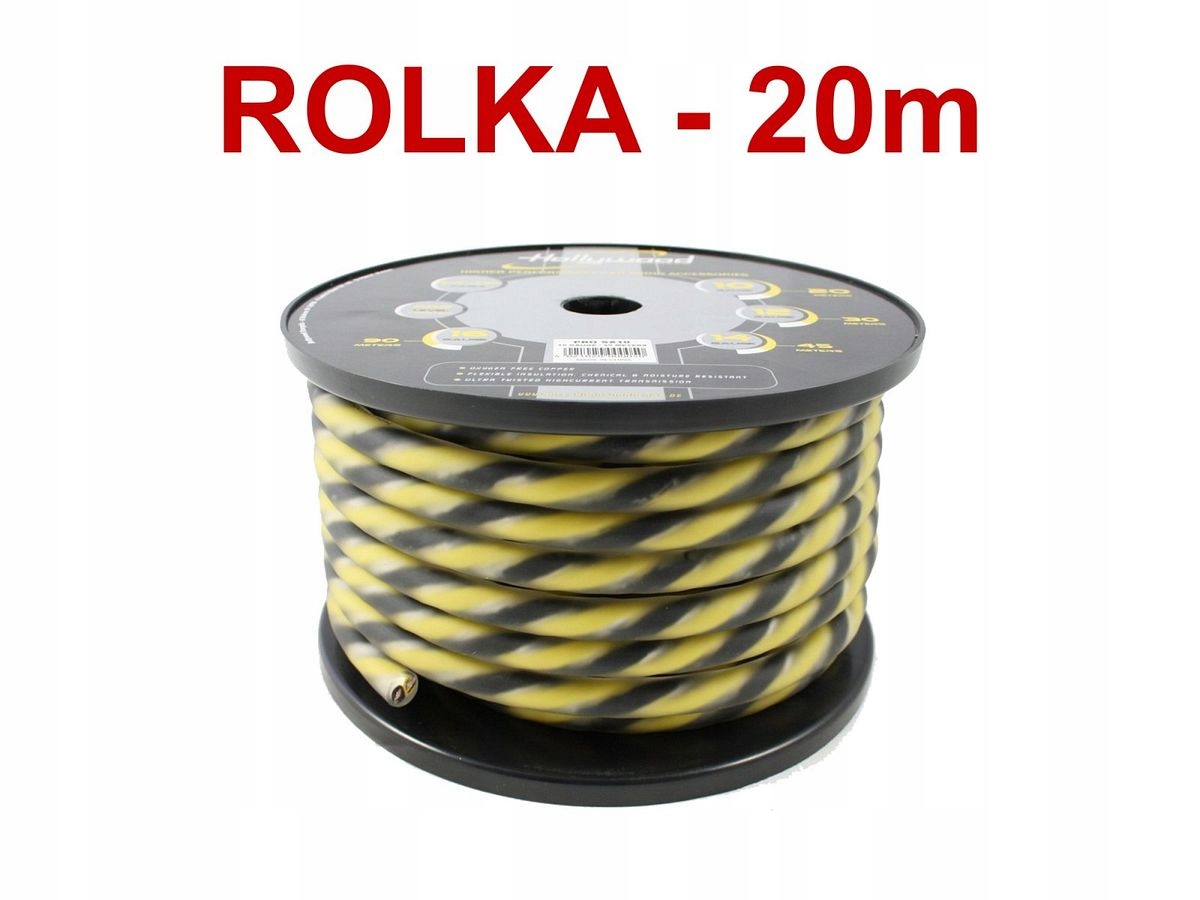 Hollywood Pro SX-10 – hlasitý kabel 2x5,5 mm2 /20 m