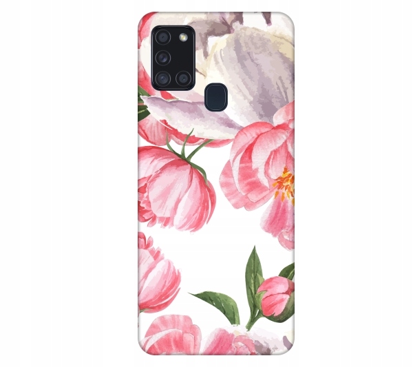 

Etui na telefon Samsung Galaxy A21s Kwiaty floral