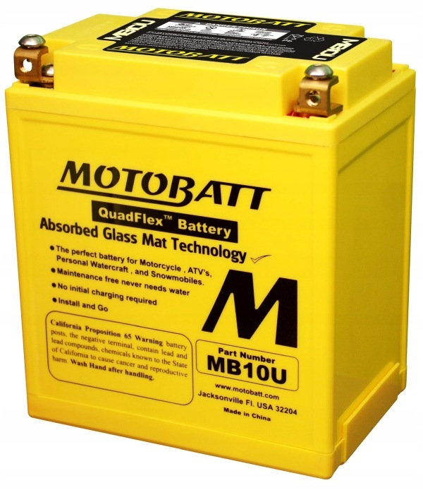 Motobatt Batéria Moto 12V 14.5AH/175A P+ (VYM:135X90X146/155)
