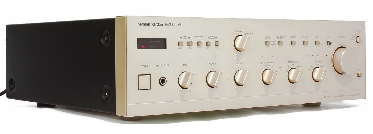 HARMAN/KARDON PM665 VXI FLAGOWY WZMACNIACZ STEREO DUAL MONO