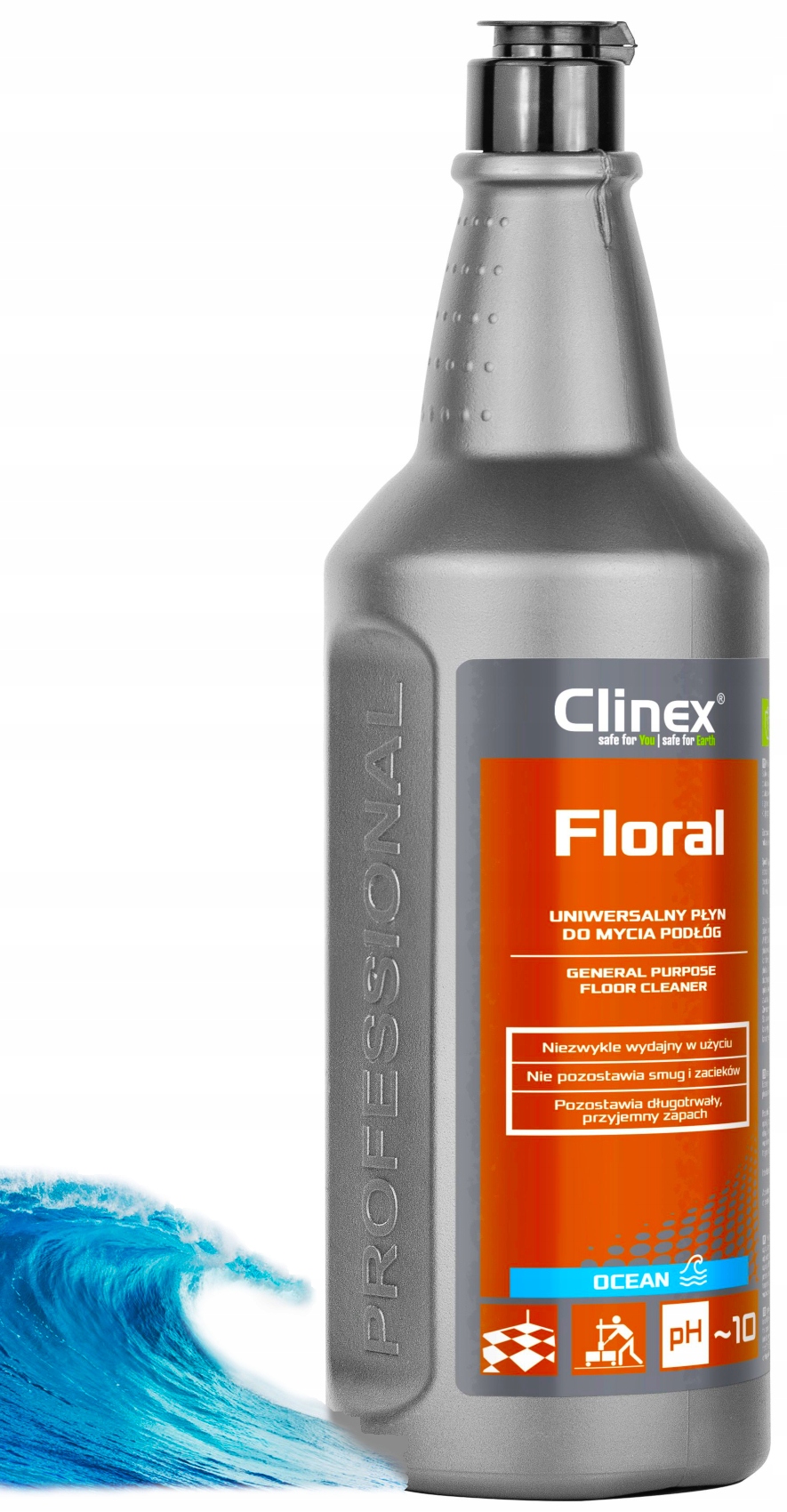 

Clinex Floral Ocean 1L, płyn do mycia posadzek