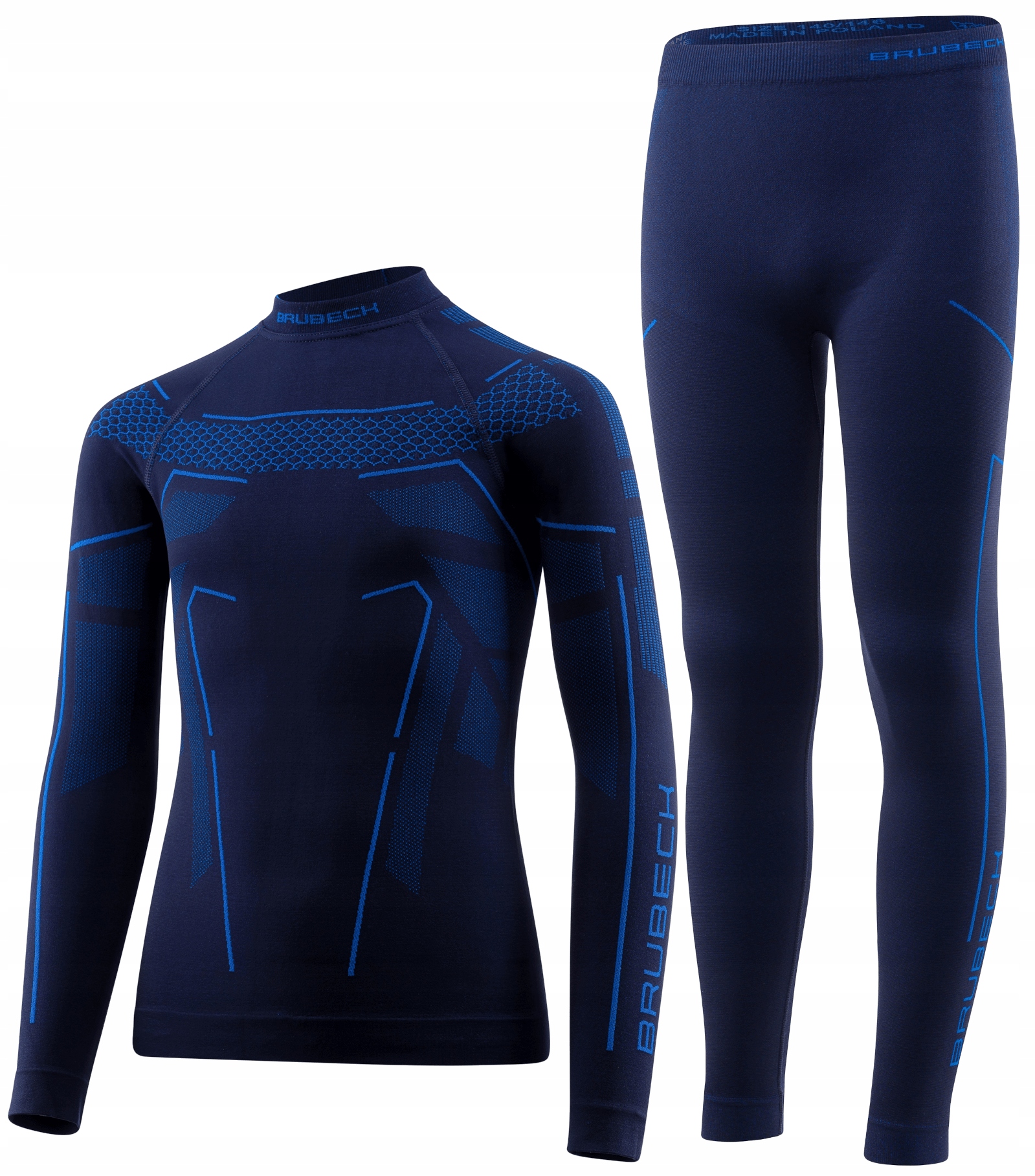 Komplet Dětského Termoaktivního Spodního Prádla Brubeck Thermo Junior 152/158