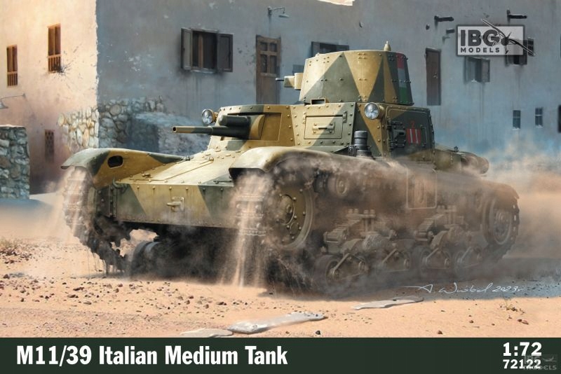 Ibg 72122 M11/39 Italian Medium Tank