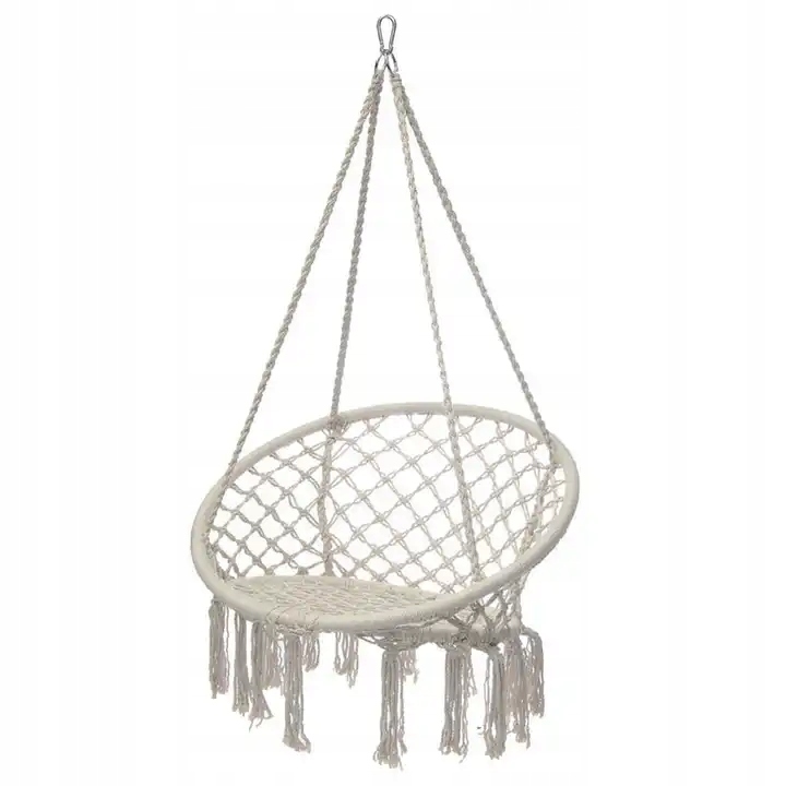 FOTEL WISZĄCY HUŚTAWKA OGRODOWA BOCIANIE GNIAZDO HAMAK FOTEL BRAZYLIJSKI EAN (GTIN) 5905884522769