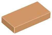 

Lego 3069b Tile Płytka 1x2 nugat średni Nowa (1g)