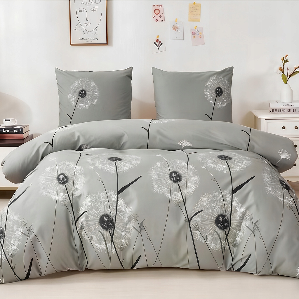 Sada povlečení 200 x 220 cm bavlna Komfort, jednoduchá forma, motiv foukače
