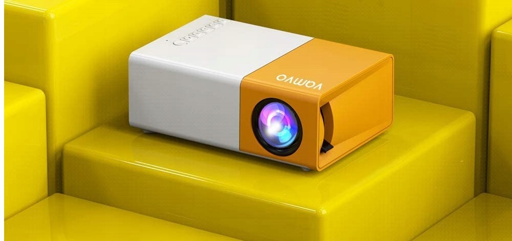 PRZENOŚNY RZUTNIK PODRĘCZNE KINO MINI PROJEKTOR LED FULL HD 1920x1080 USB Technologia wyświetlania LED