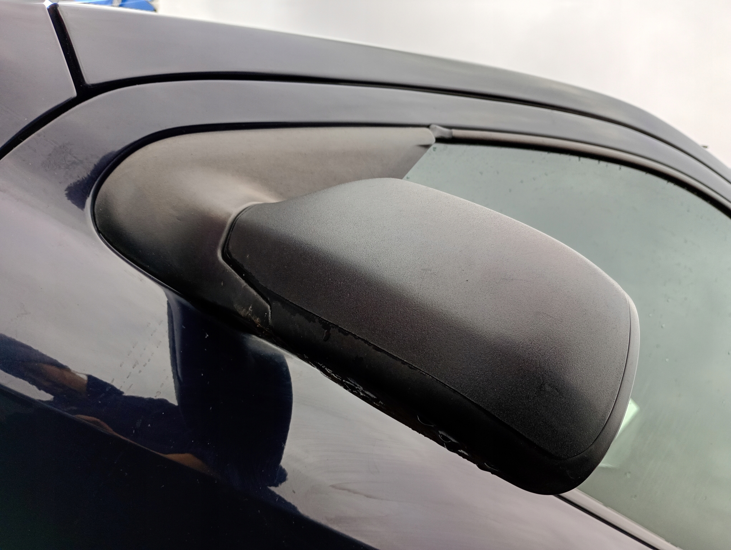 Mazda 2 II 03-07 mirror left manually
