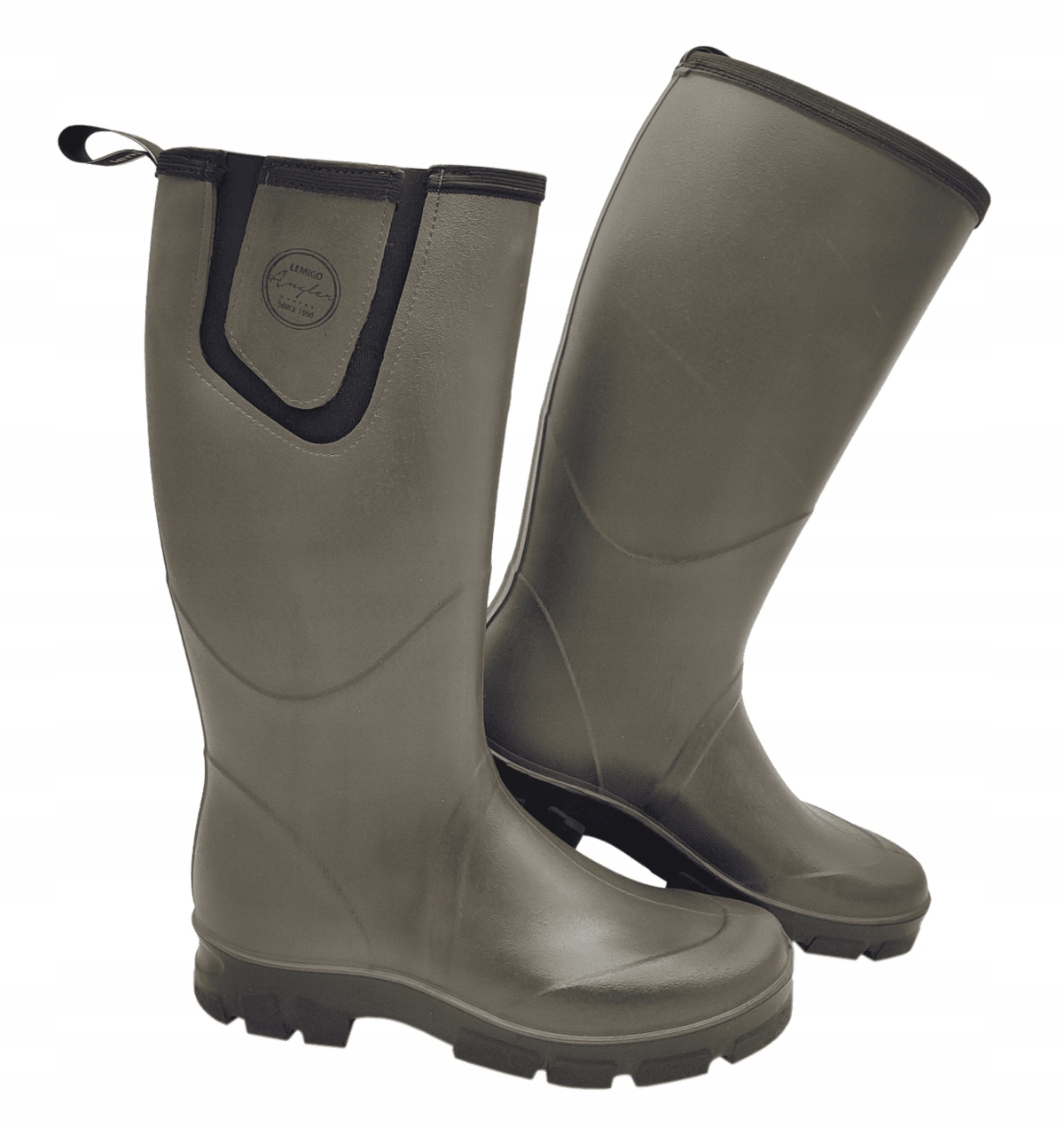 Holínky Trc Angler Pro 719 Zelené Gumáky Lehké Lovecké Rybářské 47