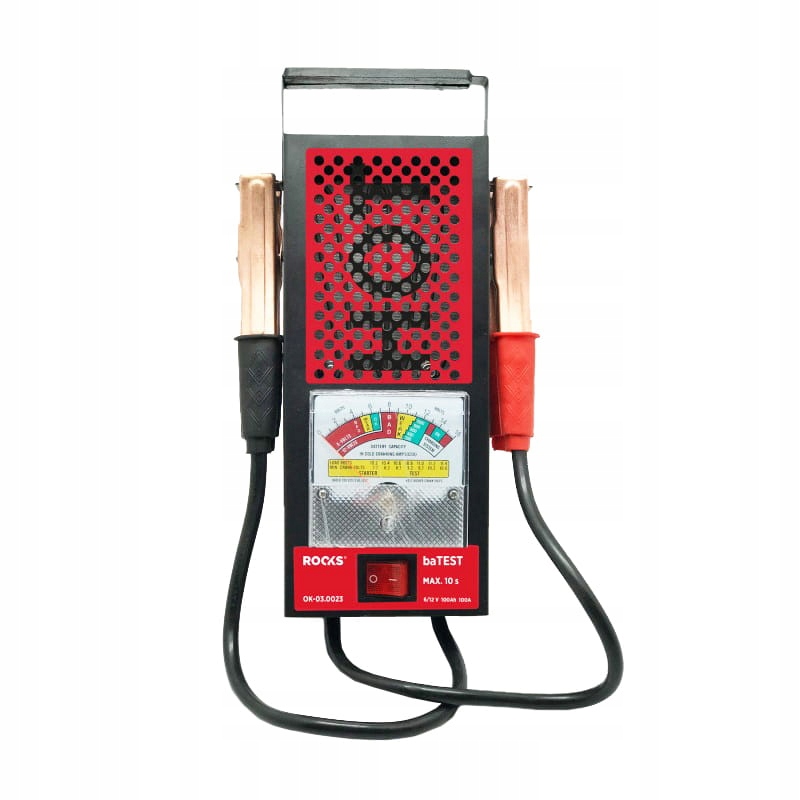 

Tester akumulatorów 6/12v, 100a, 200-1000 cca, 100