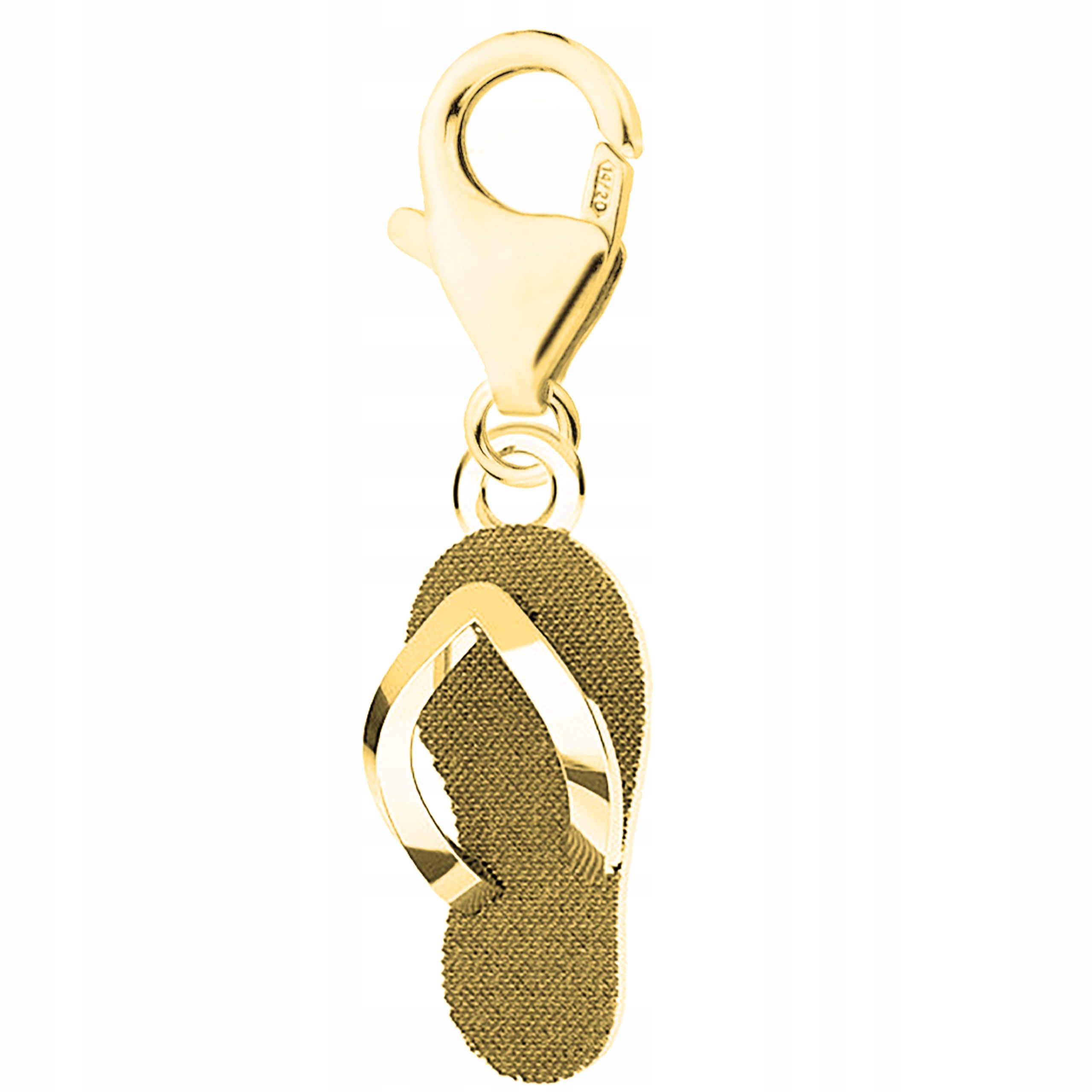 Zlatý přívěsek Klapka (žabka) stříbro 925