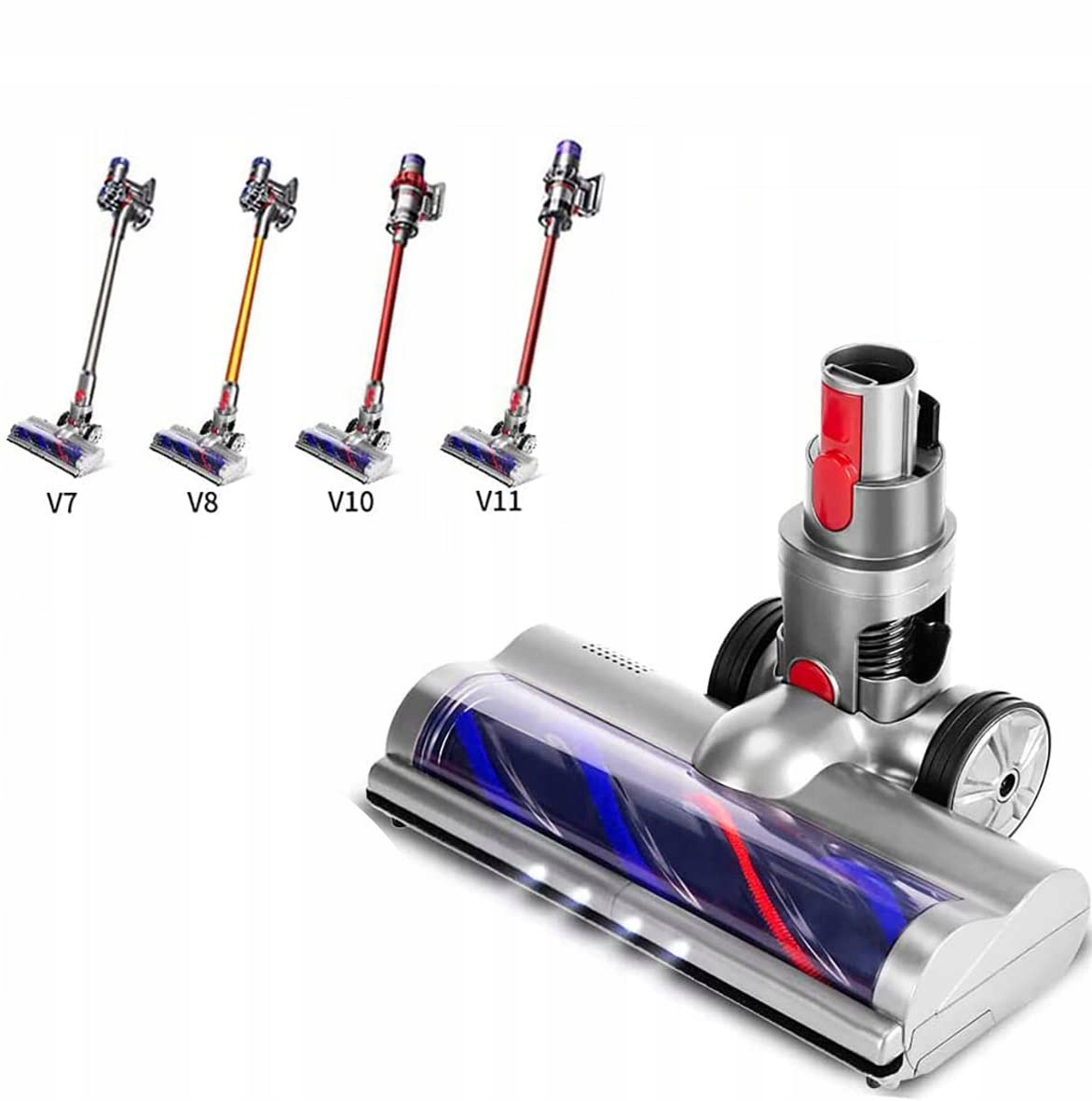 PODŁOGOWA SZCZOTKA ODKURZACZA DO DYSON V7V8V10V11 EAN (GTIN) 0886545097787