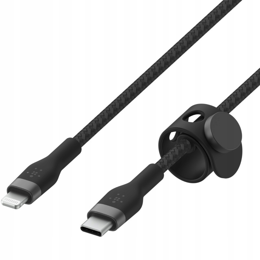Kabel Belkin Pro Flex Usb-c Lightning, 20W 3A 2m, z oplotem nylonowym