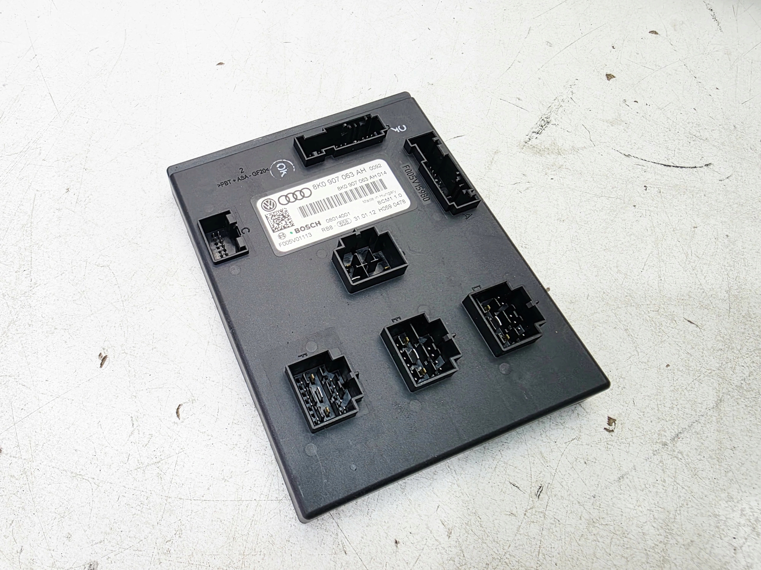 module control unit KOMFORTU AUDI A4 B8 A5 8T Q5 8R 8K0907063AH