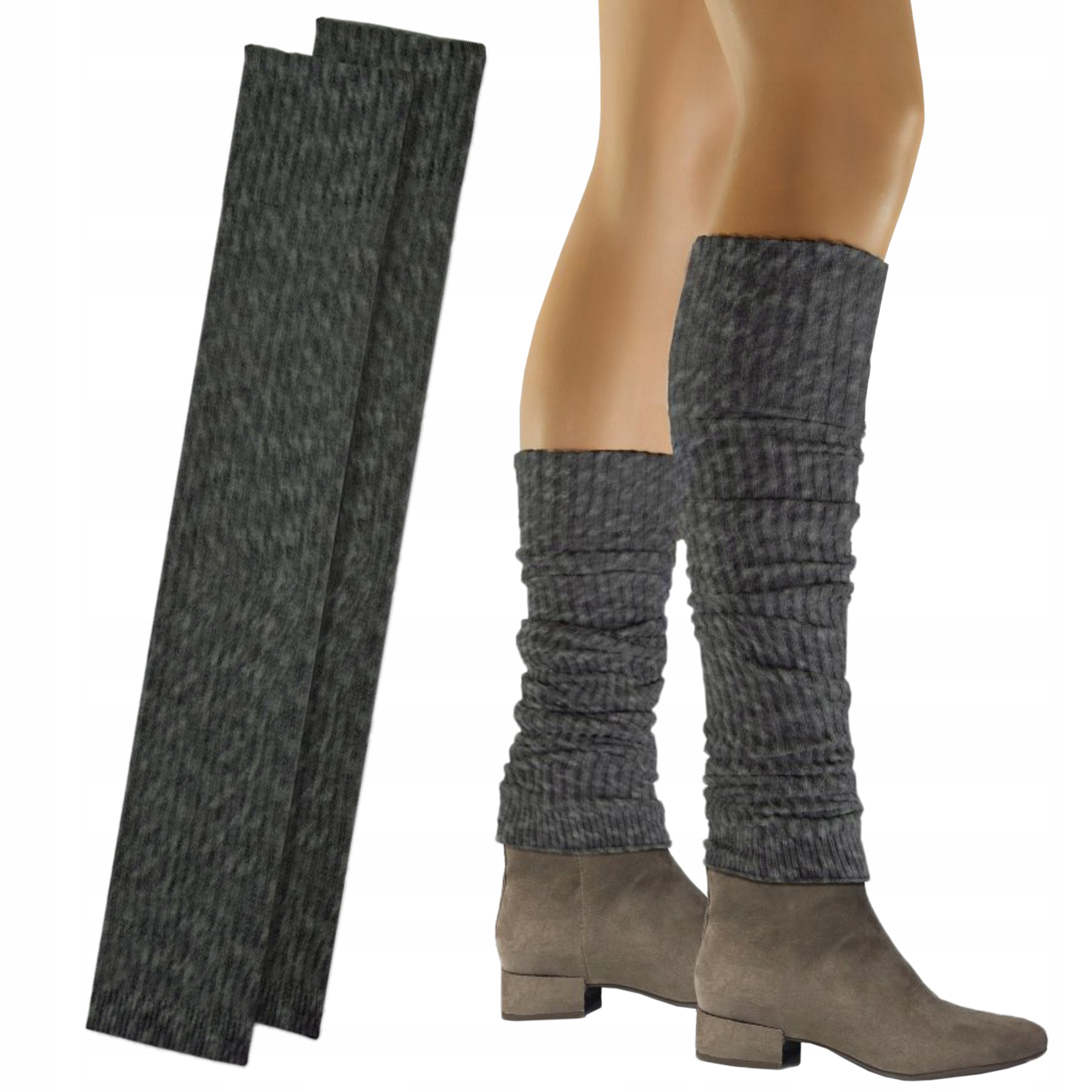 

Sesto Senso bawełniane ocieplacze paski c.melanż