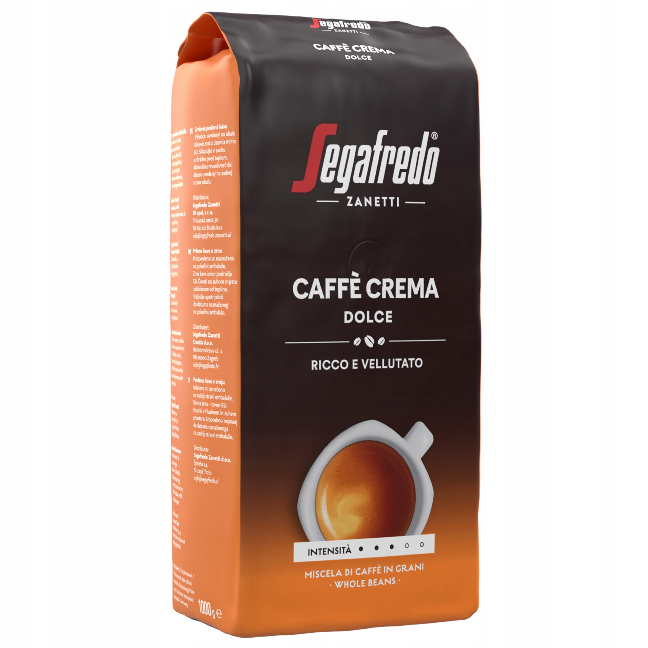 Kávová Káva Segafredo Caff? Crema Dolce 1kg