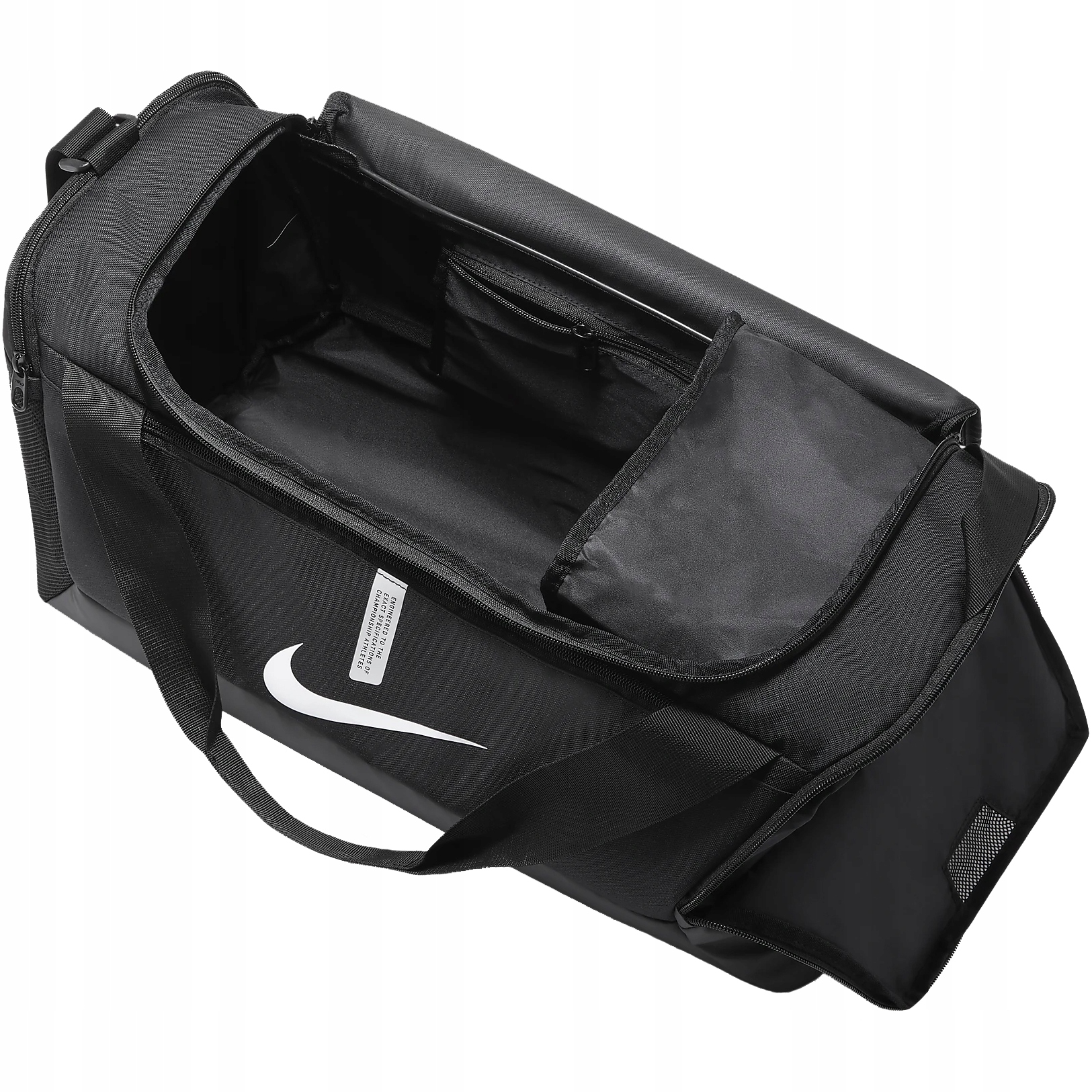Torba NIKE Sportowa Fitness Siłownia ACADEMY TEAM DUFFEL BAG S 41L CZARNA Model ACADEMY TEAM DUFFEL BAG S 41L CU8097-010 CZARNA