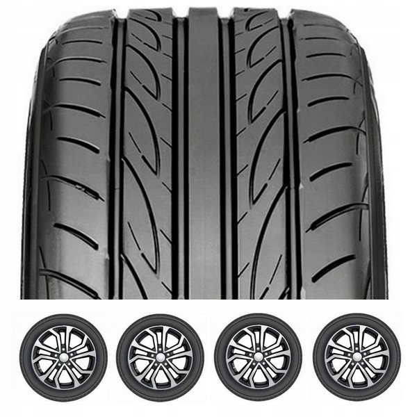 4X літні шини 225 / 50R18 Yokohama Advan Fleva