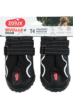 Levně Botička ochranná Bivouak černá T4/7cm Zolux